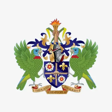 St Lucia Coat of Arms